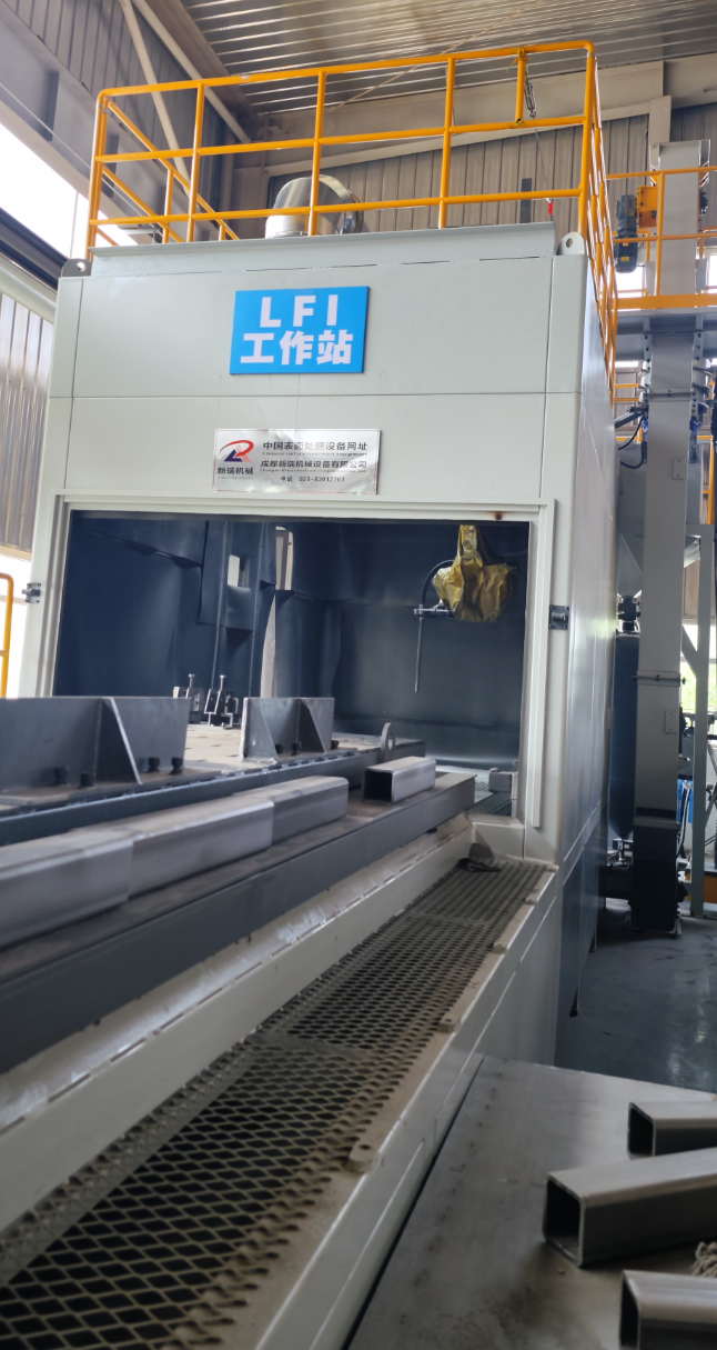 北屯喷砂机在航空航天部件的精密处理