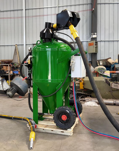 北屯移动式喷砂机 户外施工效率翻倍
