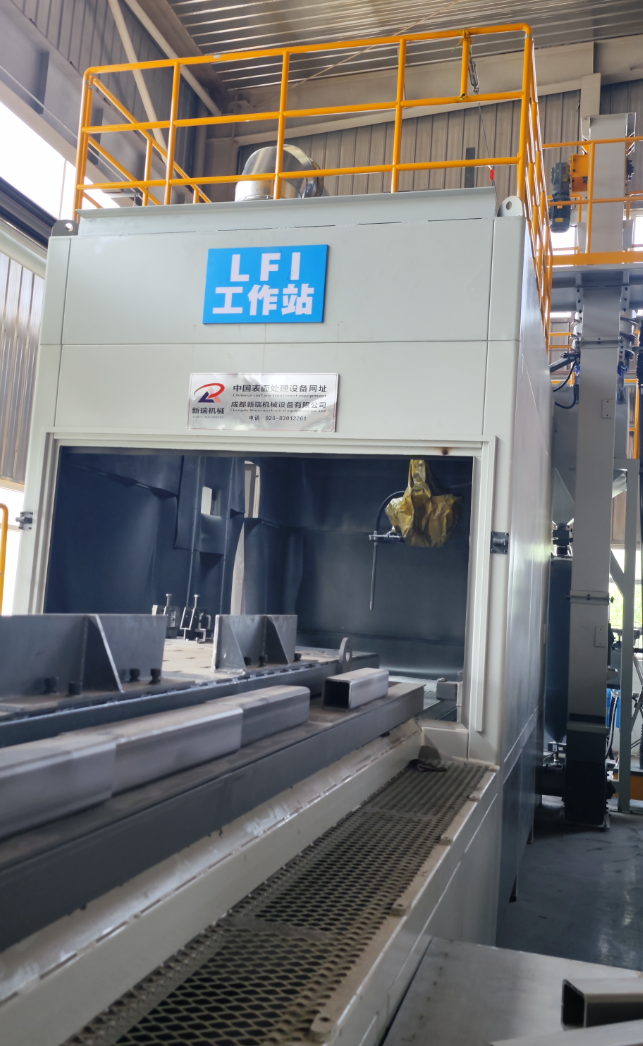 北屯喷砂机自动化改造 提升生产线产能