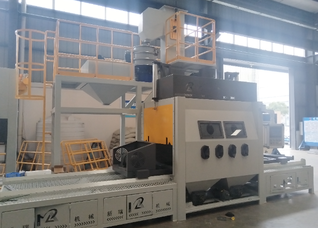 北屯多工位喷砂机 提升批量生产效率